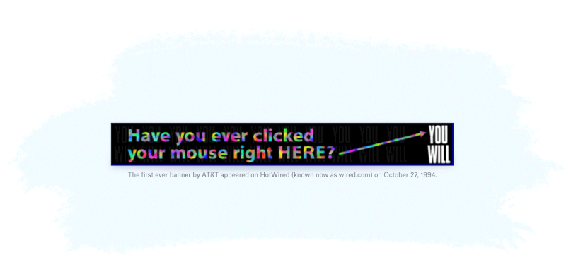 first digital advertising